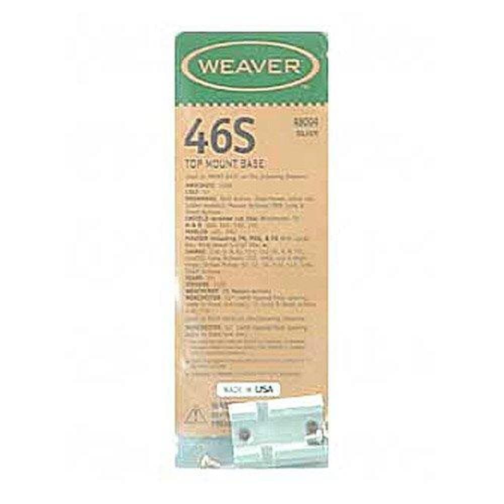 Weaver Base Top Mount - 402, Gloss Black — view 19