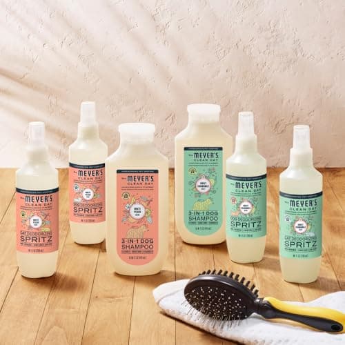 MRS. MEYER'S Clean Day 3 in 1 Dog Shampoo, White Peach Scent, 14oz — view 9