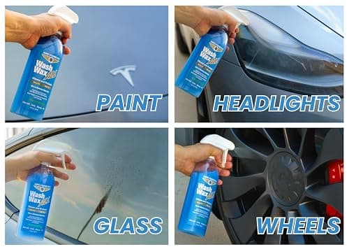 Aero Cosmetics Wash Wax ALL Spray Waterless Car Wash Wax Kit Quick Detailer