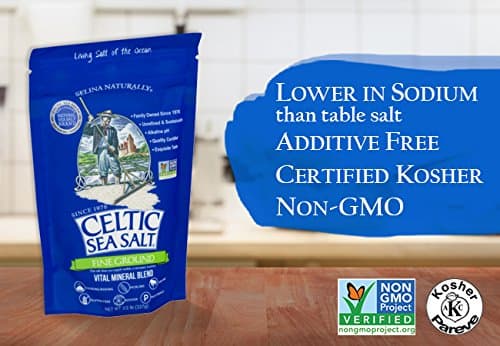 Celtic Sea Salt®, Fine Ground, 8 Ounce Resealable Bag, PACK OF 6 — view 3
