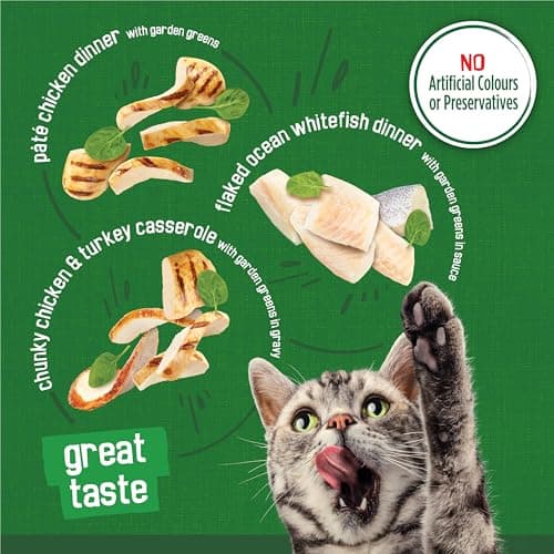 Friskies Indoor Wet Cat Food, Variety Pack 3 Flavours - 156 g Can (24 Pack) — view 3