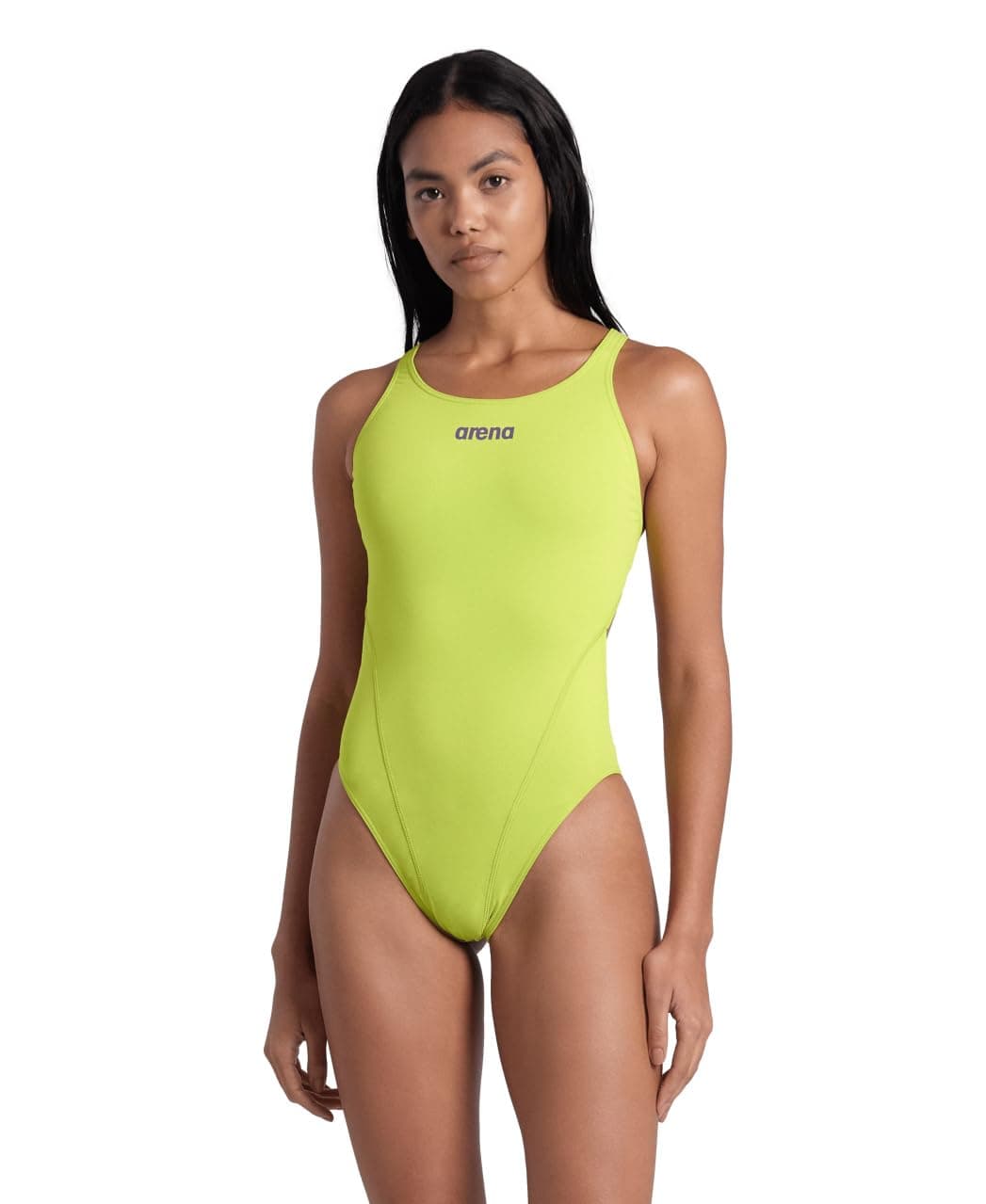 arena Solid Swim Tech Team Bañador de Una Pieza para Mujer, Secado Rápido, Bañador Deportivo en Tejido MaxLife Eco, Resistencia al Cloro y Protección UPF 50+ UV — view 29