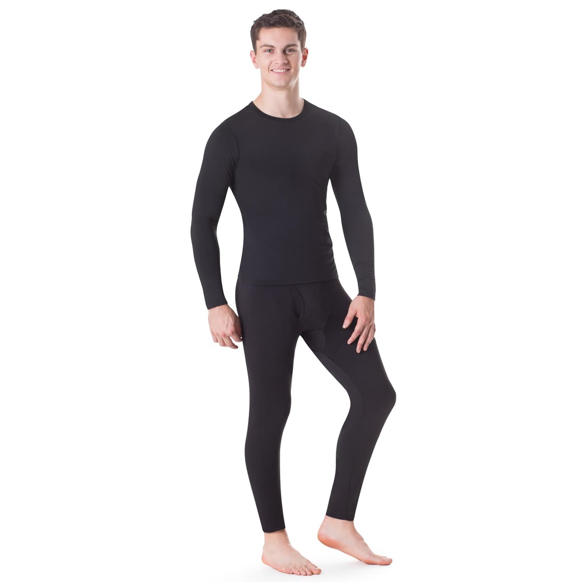 Rocky Thermal Underwear Men Long Johns Men Thermal Underwear Thermals Mens Base Layer Mens Thermals Top and Bottom Set