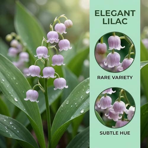 111 PCS White Lily of The Valley Flower Convallaria Majalis Seed Rich Seed Flower Seed (White) — view 2