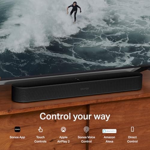 Sonos Beam Gen 2 - Black - Soundbar with Dolby Atmos — view 5