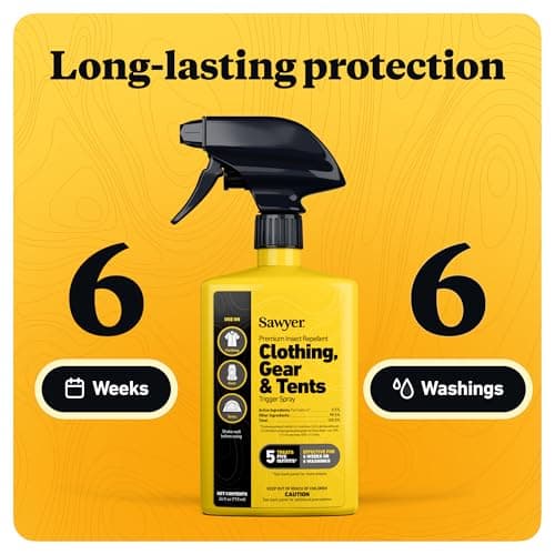 Sawyer Products SP657 Premium Permethrin Insect Repellent for Clothing, Gear & Tents, Trigger Spray, 24-Ounce — view 3