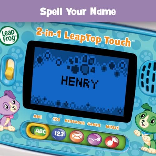 LeapFrog 2-in-1 LeapTop Touch (English Version)