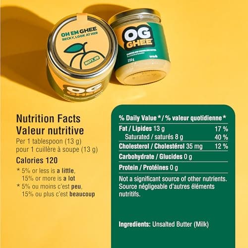 OG GHEE | 420g | Hormone and Antibiotic Free, Clarified Butter, Caramelized Flavour, Keto and Paleo Friendly, Gluten Free, Lactose and Casein Free, Carnivore