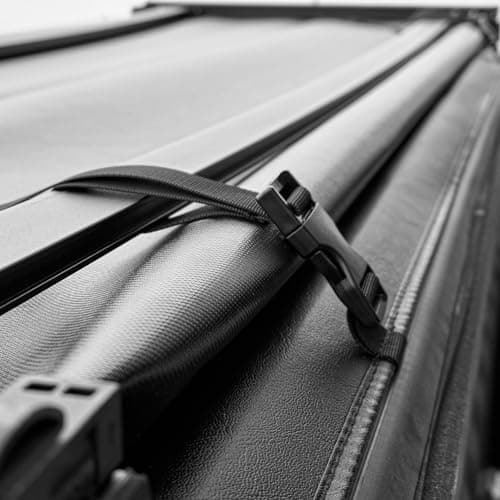 Soft Tri-Fold Truck Bed Tonneau Cover, 2016-2026 Tacoma 6' Bed (73.7''), Tear-Resistant, Weatherproof, by Tonno Monster — view 6