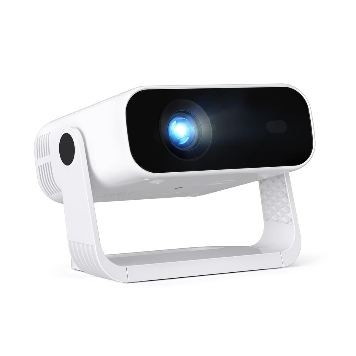 Wielio Smart Projector Built-in Apps, Native 1080P WiFi 6 Bluetooth 5.2, Low Fan Noise (<30dB), Home Cinema Projector for iOS/Switch /PS5