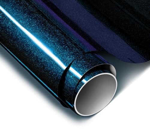 ColorFusion PPF by VViViD, Gloss Cosmic Blue Dry Apply PPF Vinyl Car Wrap Roll 1ft x 5ft