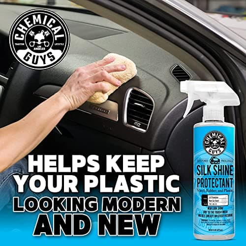 Chemical Guys Silk Shine Spray-able Dry-to-The-Touch Dressing and Protectant for Tires, Trim, Vinyl, Plastic and More, Safe for Cars, Trucks, Motorcycles, RVs & More, 473 ml — view 2