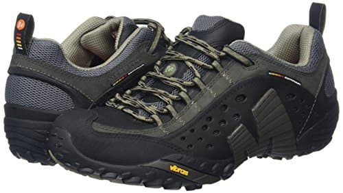 Merrell Men's Intercept Trail Shoe, Smooth Black, 8 M US — view 6