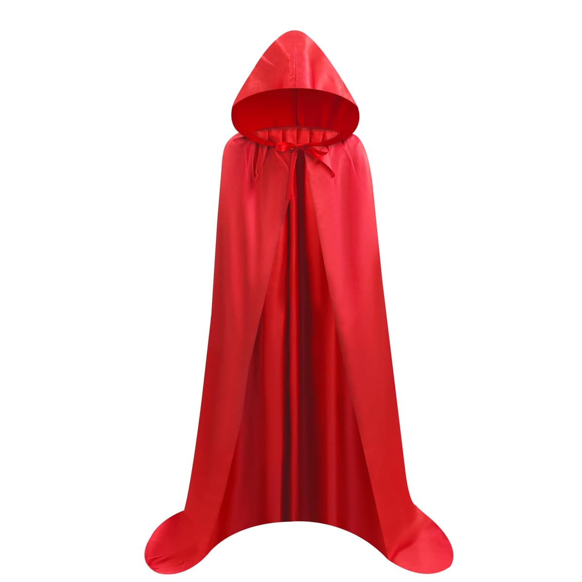 Proumhang Larga Capa con Capucha Medieval Vampiro Traje de Bruja Mujer Halloween Disfraz Carnaval Navidad Adulto — view 9