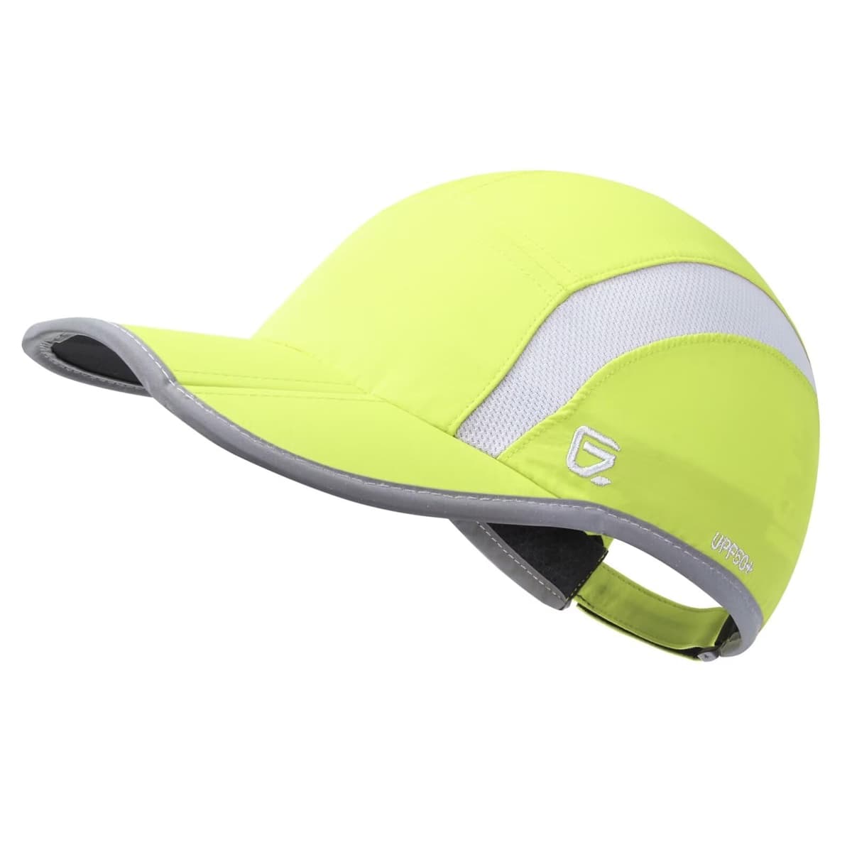 GADIEMKENSD UPF50+ Folding Outdoor Hat Unstructured Reflective Design Breathable Soft Sport Cap for Outdoor Sport — view 8