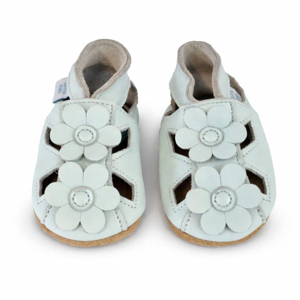 Dotty Fish Soft Sole Leather Sandals for Babies & Kids – Barefoot Feel, Non-Slip Sole, Breathable, Lightweight & Flexible Summer Shoes for Boys & Girls - British Brand - 0-6 Months - 4-5 Years — view 9