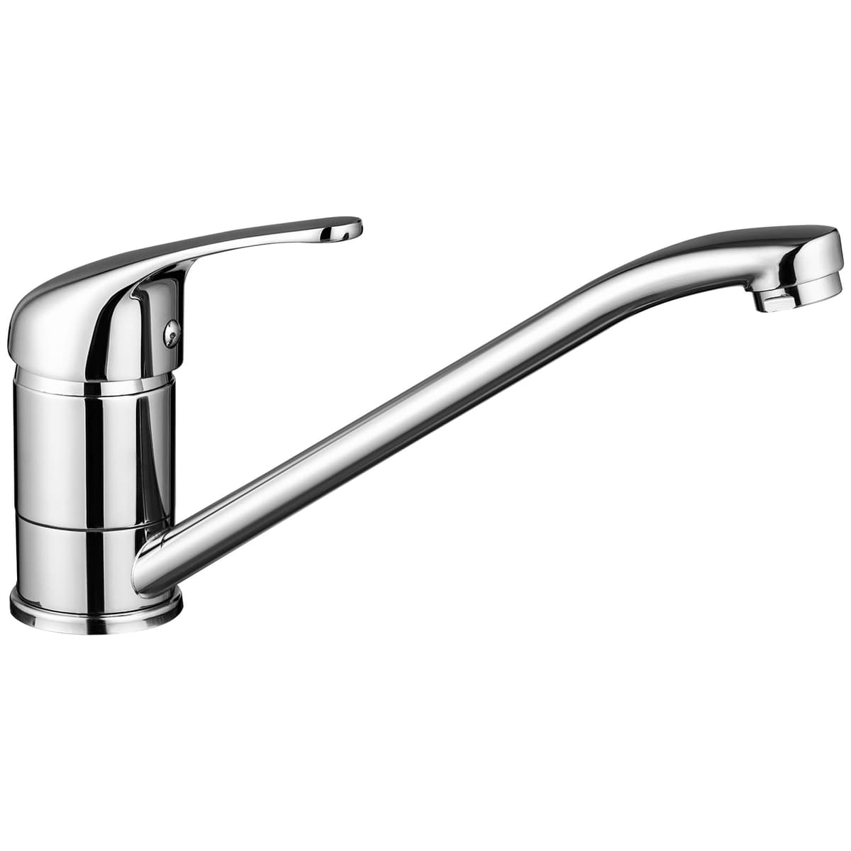 CECIPA Grifo Cocina con Caño Alto,Grifos Cocina Fregadero Giratorio 360°,Torneira Cozinha Agua Caliente y Fría de Acero Inoxidable 304,Resistente a la Corrosión Torneira monomando cozinha, Cepillado