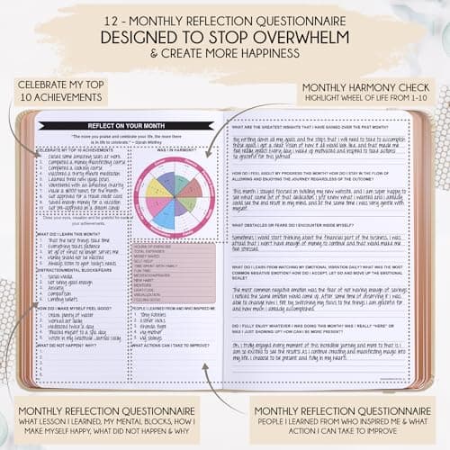 2027 Planner Weekly and Monthly & Manifestation Journal for Women — view 5