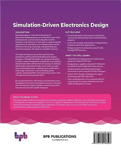 Simulation-Driven Electronics Design: The easy way to design your own electronics projects (English Edition)
