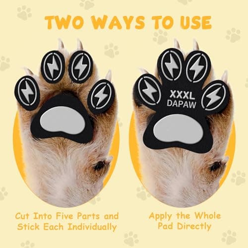 Dapaw Anti-Slip Dog Paw Pads, Traction Grips for Senior Dogs, XXL, 20Pcs — view 5