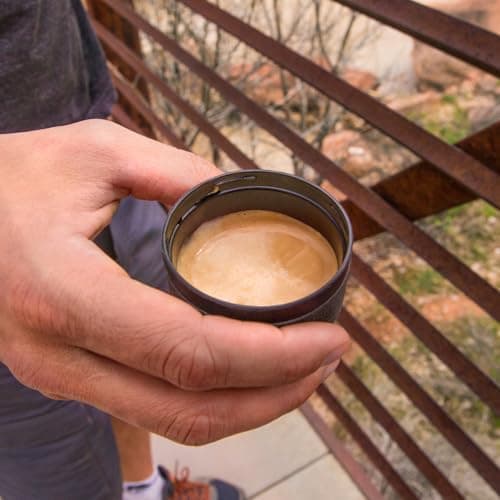 Wacaco Minipresso GR, Portable Espresso Machine, Compatible Ground Coffee, Hand Coffee Maker, Travel Gadgets, Manually Operated, Perfect for Camping, Hiking — view 7