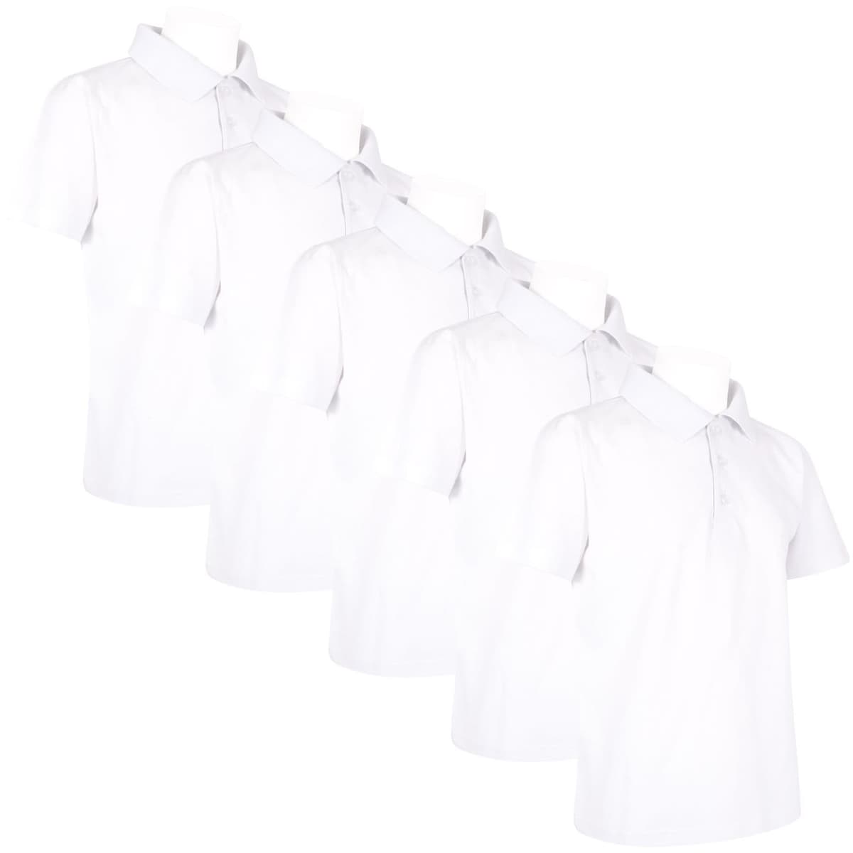 A2Z 4 Kids Girls Boys Polo T Shirts Plain Summer Tank Top & Tees Fashion Soft Feel School T Shirts for Children Unisex Age 3-16 Years — view 4
