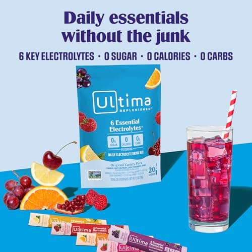 Ultima Replenisher Original Variety Electrolyte Packets, 20 Stickpacks