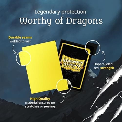 Dragon Shield | Standard Size Card Matte Sleeves | 100 CT - Smooth & Tough Premium TCG Sleeves | Compatible with Pokemon, Flesh & Blood, One Piece & Magic the Gathering | Midnight Blue — view 5