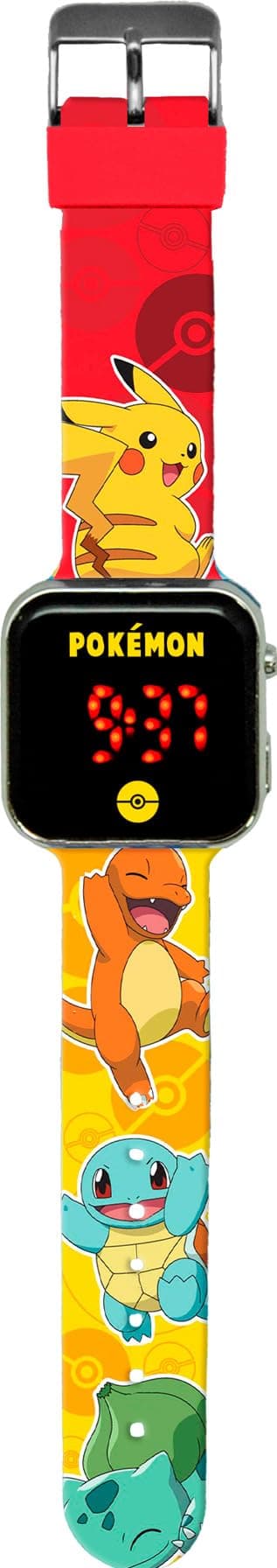 Kids Licensing - Reloj Digital LED para Niño y Niña con Personajes,Tiene Funciones de Hora, Fecha y Correa Ajustable — view 4