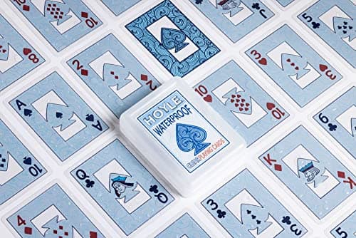Hoyle Waterproof Clear Plastic Playing Cards 1 Deck Outdoor Pool — view 2