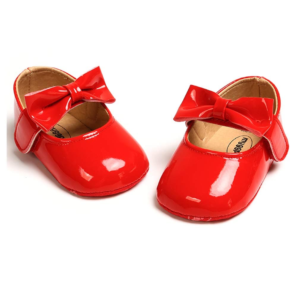 RVROVIC Baby Girl Moccasins Infant Princess Sparkly Premium Lightweight Soft Sole Prewalker Toddler Girls Shoes — view 10