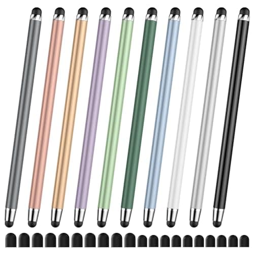 Stylus(10 PCS),Stylus Pen for Touchscreen iPad.2-in-1 Universal Stylus