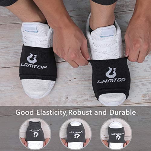 LAMANTOP Dance Shoe Socks on Smooth Floors Over Sneakers,Shoe Cover Dancing Shoe Sliders Ballet Dancers Turning Socks Protect Knees — view 4