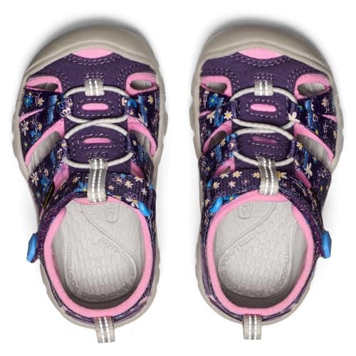 KEEN Unisex-Child Seacamp 2 CNX Closed Toe Sandals, Daisies/Marina, 7 CA — view 4