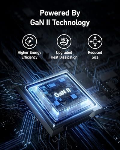 Anker Phone Charger, 65W 3-Port Fast Compact Foldable USB C Charger Block, Type C Charger Fast Charging for MacBook Pro/Air, iPad Pro, Galaxy S20, Dell XPS 13, Note 20/10+, iPhone 17 Series, and More — view 4