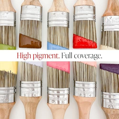 Country Chic All-in-One Chalk Paint for Furniture, Cabinets, Home Decor, Eco-Friendly, Matte Finish, Built-In Primer & Top Coat for Wood, Metal - Sage Advice (sage Green) - 4 oz (118 ml) — view 6