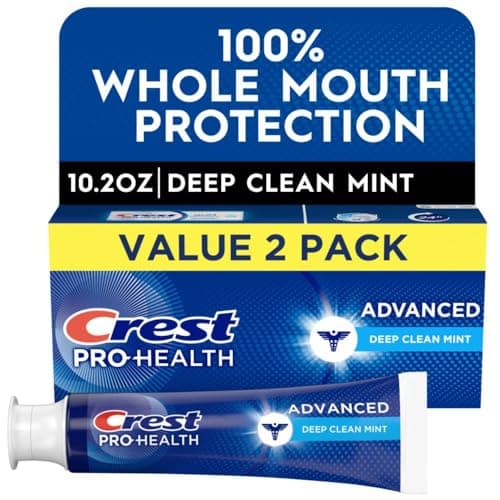 Crest Pro-Health Advanced Deep Clean Mint Toothpaste, 2 Count (Pack of 1) — view 5