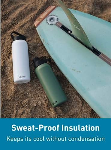 CamelBak Chute Mag Vacuum Insulated Stainless Steel Water Bottle, Magnetic Leak Resistant Cap for Everyday Hydration, 32oz, Black — view 4