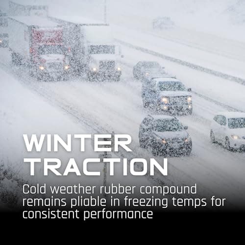 205/55R16 Haida HD677S Studded Winter 94T | Premium Winter Tire | Pre-Studded Snow Tire | 205/55R16 | 2055516 | 205 55 16 | (PACK of 2) TIRES ONLY — view 5