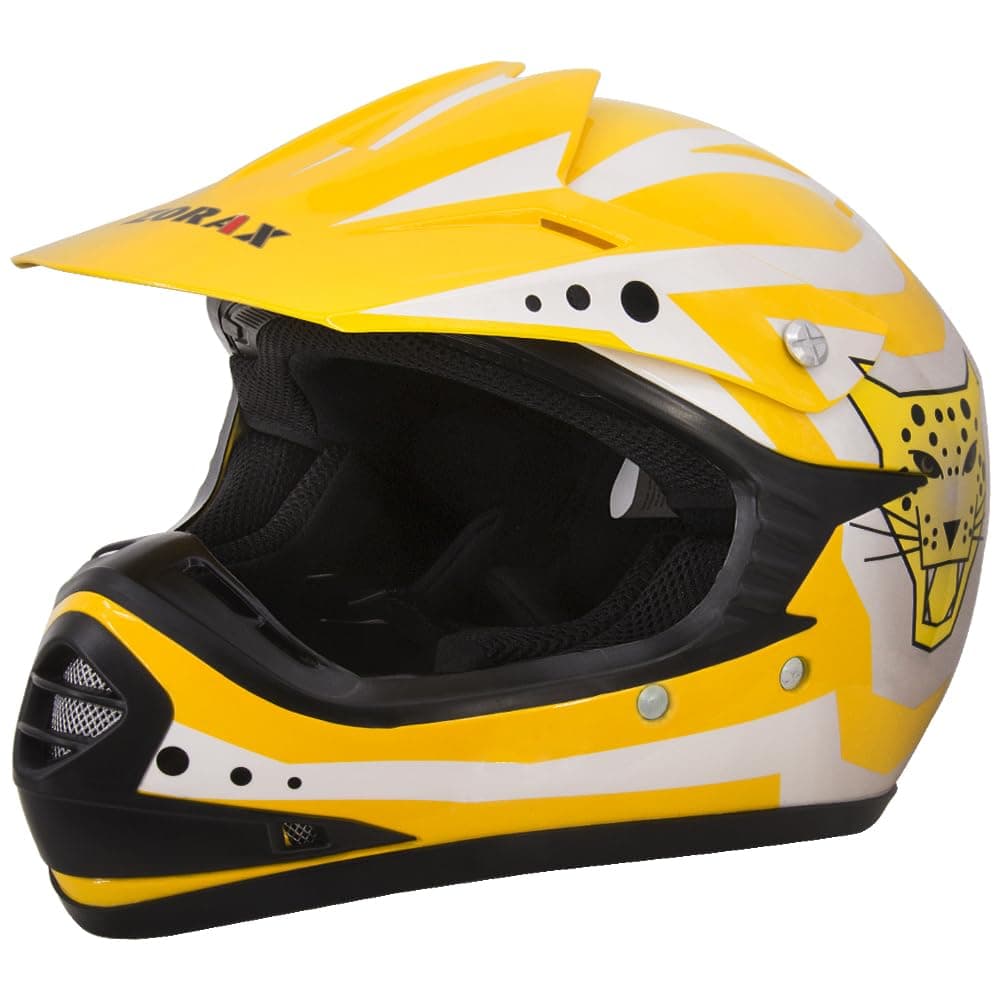 Zorax Black M (51-52cm) Kids MX Motocross Helmet Children Motorbike Dirt Bike Helmet ECE 22-06 — view 19