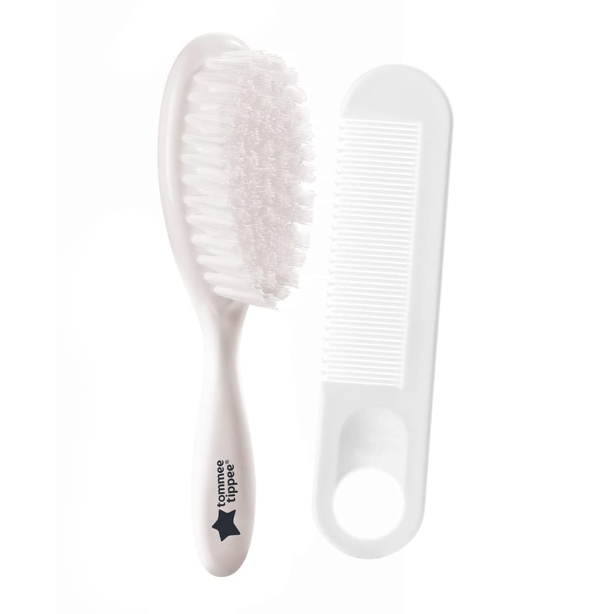 Tommee Tippee Essential Basics Brush and Comb Set, White, 2 Count (Pack of 1) — view 3
