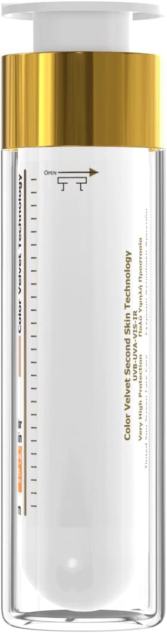 FrezyDerm Sun Screen Velvet Crema Orotectora Solar Facial SPF 50+ con color Textura Aterciopelada, Nude — view 4