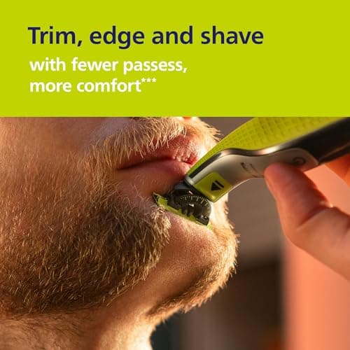 Philips OneBlade 360 Replacement Blade, for OneBlade Electric Shaver and Trimmer, Durable Stainless Steel, Trim, Edge and Shave, Model QP410/50 — view 4