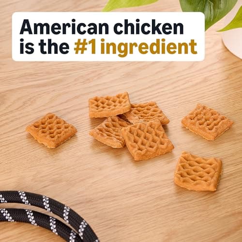 Amazon Basics Dog Treats Chicken and Waffle Bites 12oz (Previously Wag) — view 2