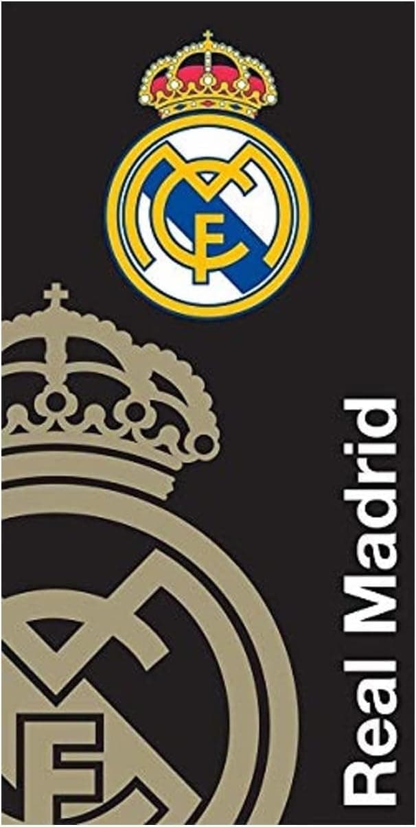 Real Madrid Toalla Playa Oficial 70x140 cm – 100% Microfibra, Secado Rápido, Ligera y Compacta – Toalla Piscina, Viaje y Deporte – Diseño Original Club Fútbol (Logo Club) — view 4