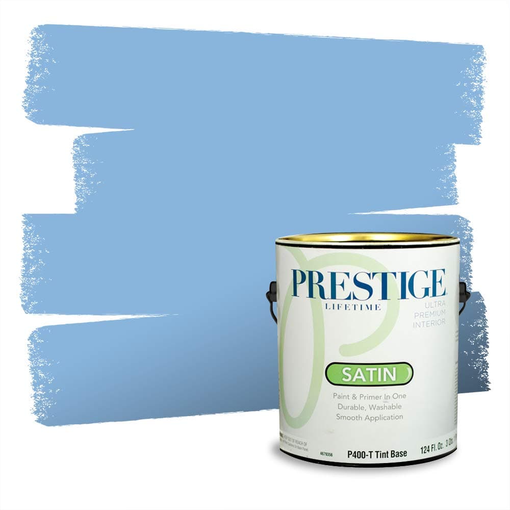 PRESTIGE Paints Interior Paint and Primer In One, 1-Gallon, Semi-Gloss, Comparable Match of Valspar* Dewdrop* — view 922