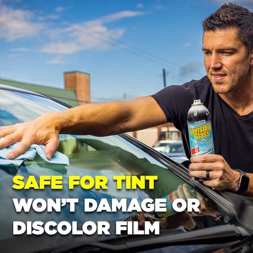 Invisible Glass 91164-2PK Premium Aerosol Glass Cleaner Spray for Car Windshields and Windows, Automotive and Home Window Cleaner, Streak-Free, Ammonia-Free, Tint-Safe – 19 oz (Pack of 2) — view 4