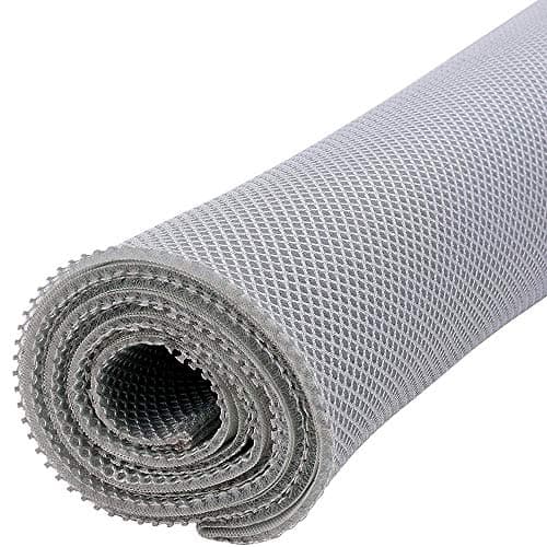 Speaker Grill Cloth Stereo Mesh Fabric for Speaker Repair, Gray - 55 x 20 in / 140 x 50 cm — view 5