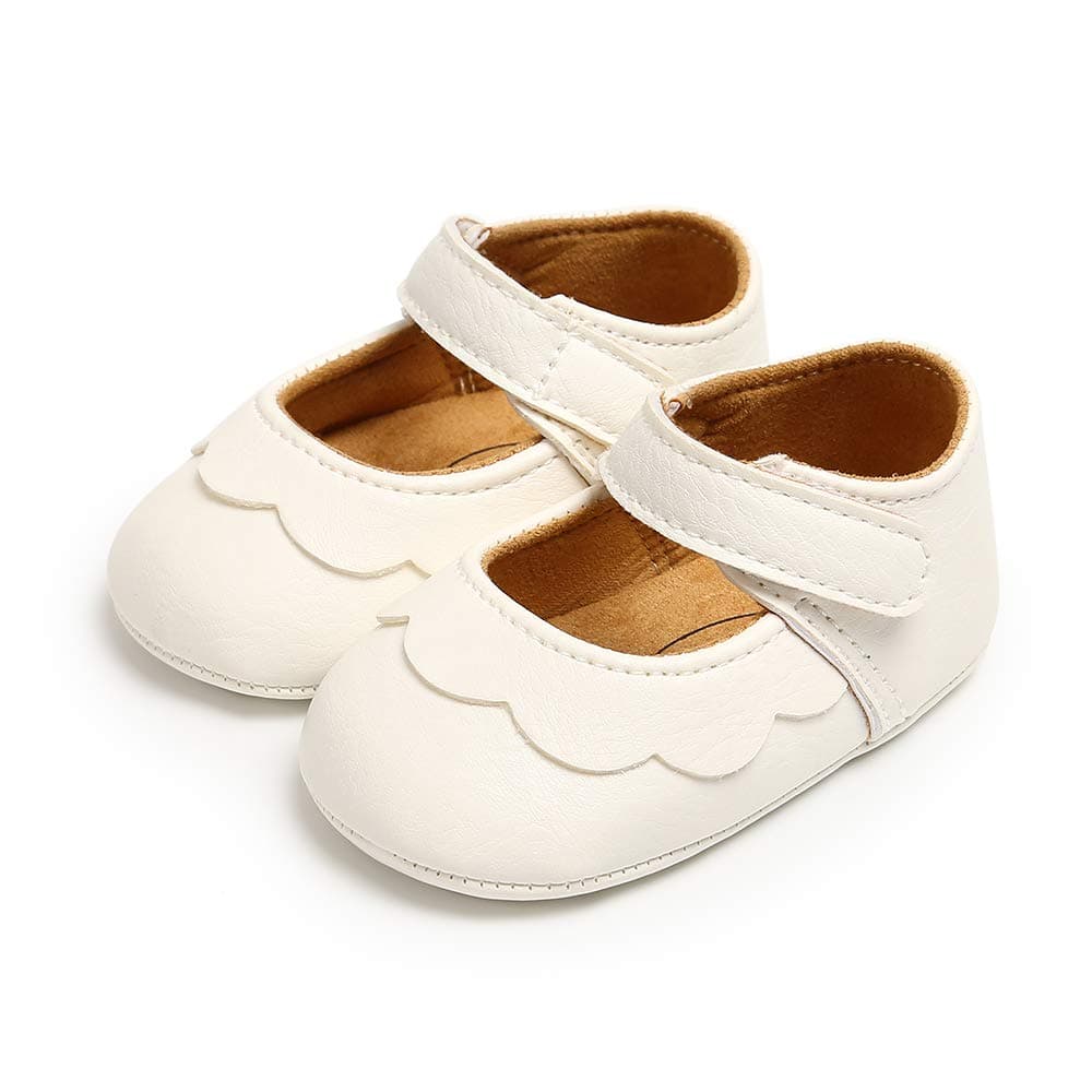 MASOCIO Baby Girl Shoes Mary Jane Infant Anti Slip First Walking Shoes — view 11