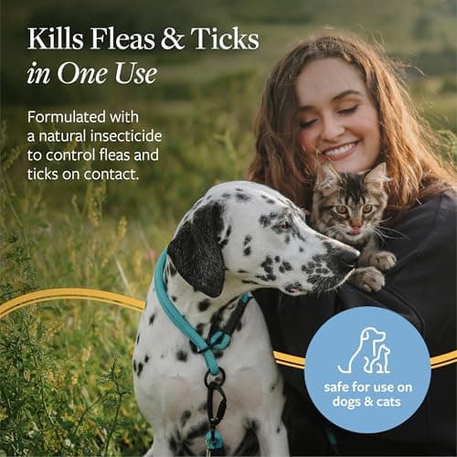 Veterinary Formula Flea and Tick Shampoo for Dogs and Cats, 16 oz — view 2